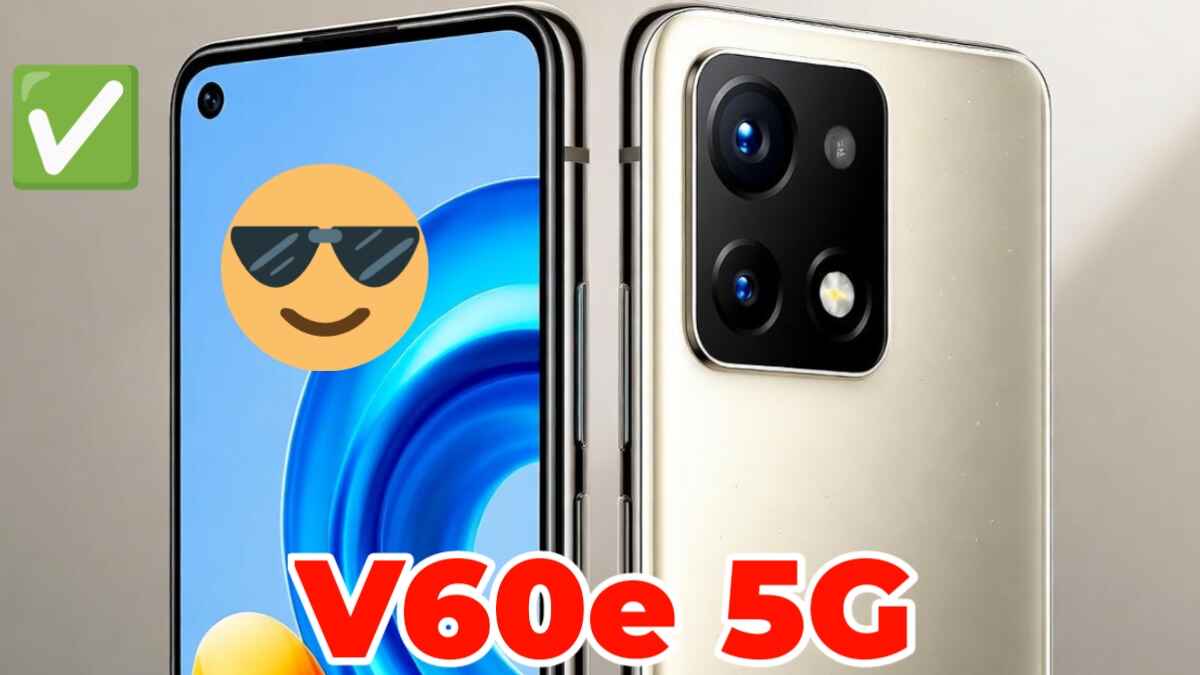 Vivo V60e smartphone with 200MP camera and 6500mAh battery in India