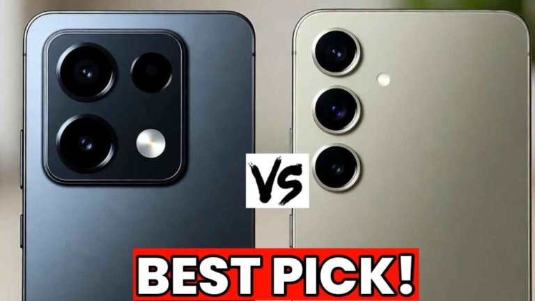 Realme GT 7 Pro vs Samsung Galaxy S24 FE comparison under ₹60,000 in India